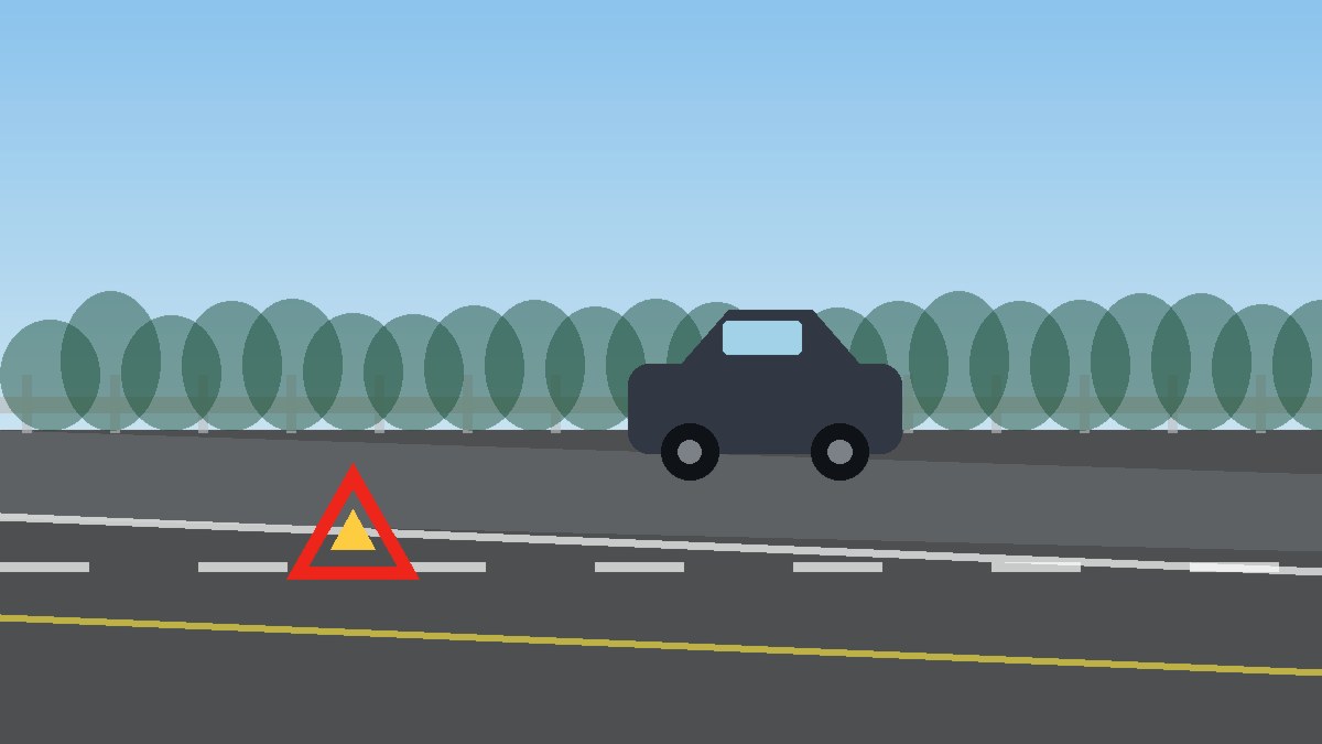 西藏道路故障安全等待现场图